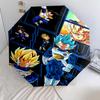 1 шт. Автоматический складной зонт - Узор Dragon Ball Super Портативный складной дизайн с 8 спицами Рождественские и Новогодние подарки