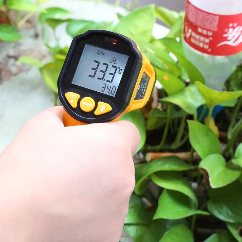 TS380 Infrared Non-Contact Thermometer Handheld Industrial High-Precision Electronic Temperature Gauge TS600