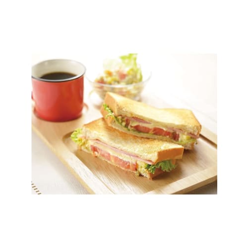 SOTO (ST-951) Japanese-Made Hot Sandwich Toast Pan, Iron Frying Pan with Detachable Plate, Scratch-Resistant and Rust-Resistant, Includes Recipe Book,