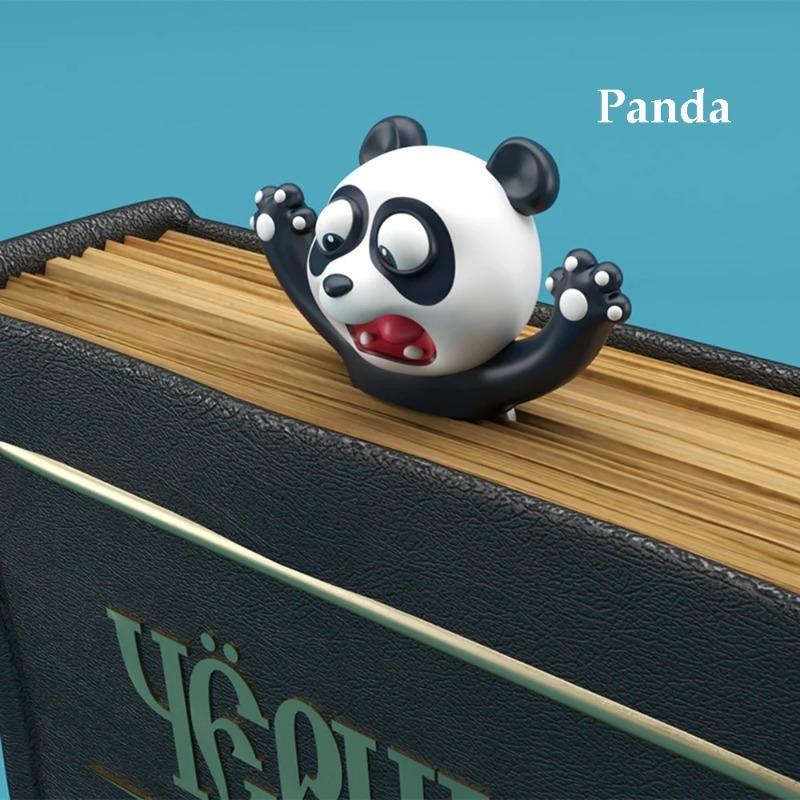 Новейшие Панда Шиба Ину Забавные Креативные ПВХ Закладки для книг 3D Закладки для книг Мультяшные животные Закладки для книг Тюлени Осьминог Школьные принадлежности