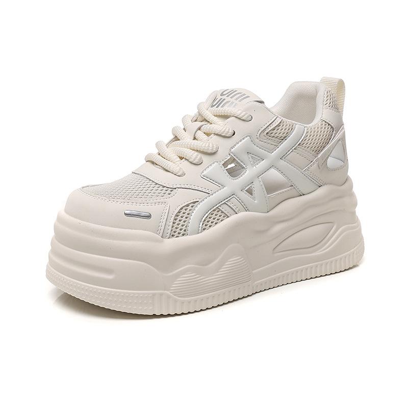 Women's shoes spring women's spring 2026 new versatile non-slip casual shoes inner height increase women's shoes lightweight board shoes