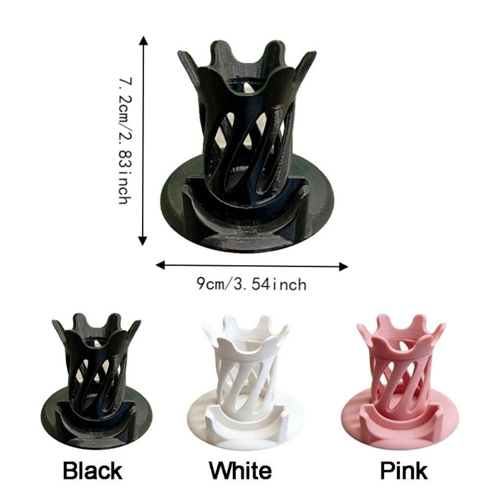 3D-печать Стойка для сушки стеклянных бутылок Быстрый слив Экономия места Стойка для сушки стеклянной посуды Пластиковая подставка для сушки декантера Офис