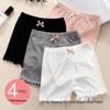 Girls' Anti-Exposure Modal Bowknot Boxer Briefs