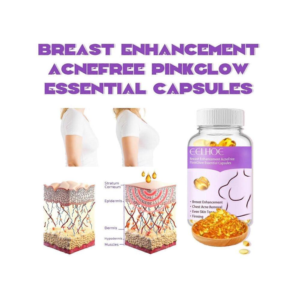 Breast capsules improve breast sagging, nourish breast skin, make the skin smooth, tender, firm and