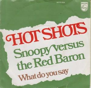 7inch Record HOTSHOTS Snoopy Versus The Red Baron 6073334 Philips 1973 UK Reggae Ska Dub Used