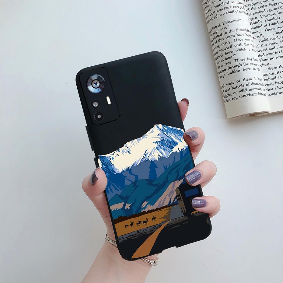 For Xiaomi 12T Pro Case Colorful Rainbow Flower TPU Back Cover For Xiomi Xiaomi Mi12T Mi 12 T 12T Xiaomi12T Pro Soft Cases Coque