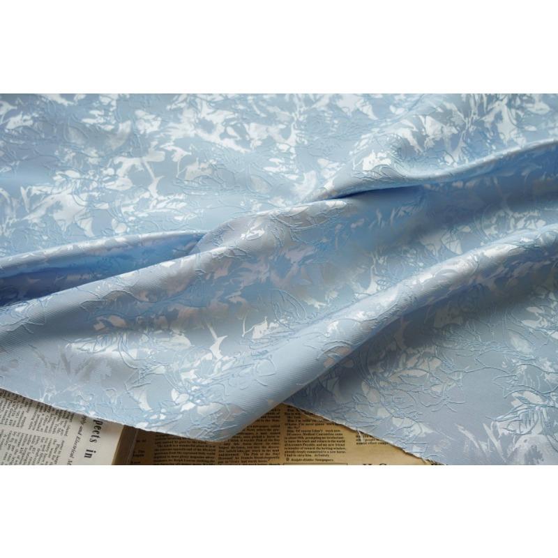 Модное отличительное плетение тисненая вязанная крючком текстура трехмерная жаккардовая ткань плетение жесткая модная ткань для костюмов и платьев пончо