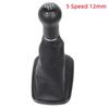 Для Volkswagen VW 1999-2004 Golf 4 IV MK4 GTI R32 Bora Jetta 5/6-ступенчатая 12мм / 23мм Автомобильная ручка переключения передач Рычаг переключения передач Чехол-гетра