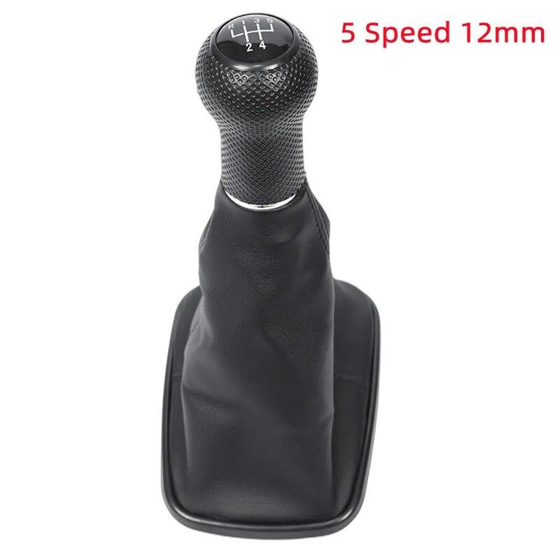 Для Volkswagen VW 1999-2004 Golf 4 IV MK4 GTI R32 Bora Jetta 5/6-ступенчатая 12мм / 23мм Автомобильная ручка переключения передач Рычаг переключения передач Чехол-гетра