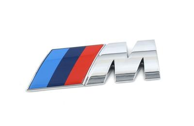 Оригинальная эмблема BMW M на переднее крыло, хром 51148058881