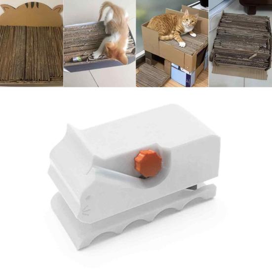 Картон для кошачьей когтеточки, 3D-печатный ручной резак в форме кошки