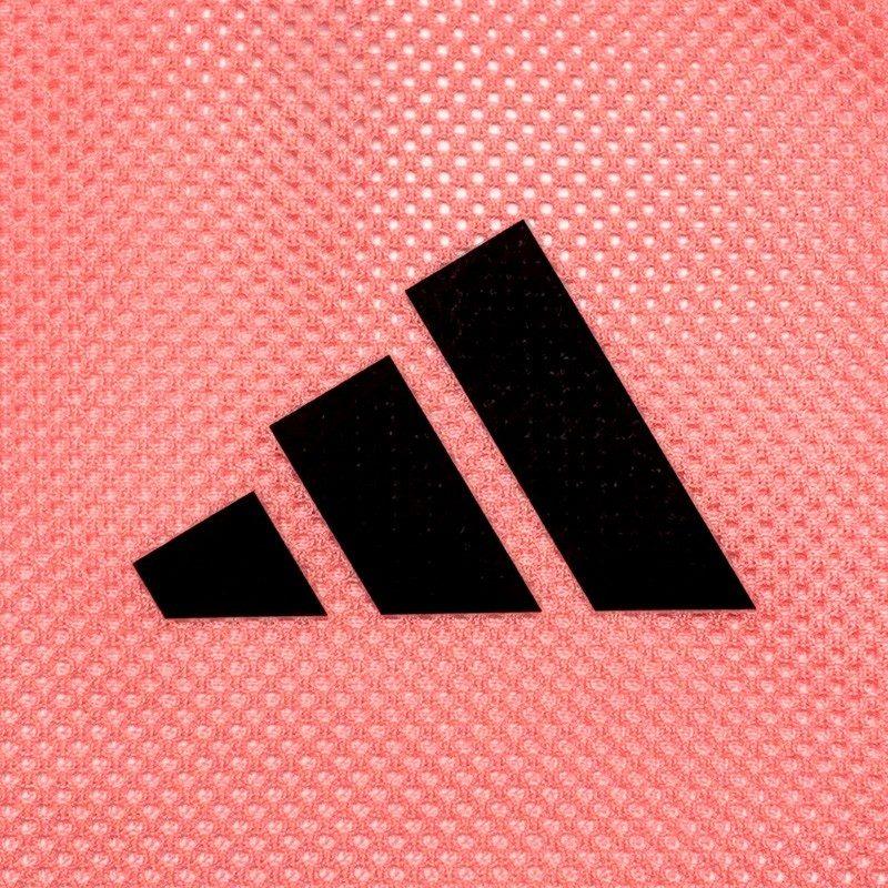adidas Мужские майки Розовые С круглым вырезом Тонкие Прямого кроя HP0734