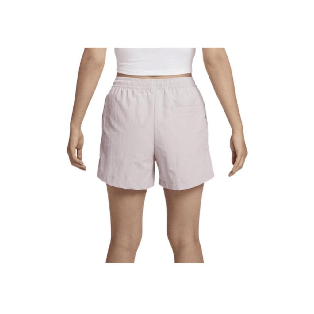 Nike Спортивная одежда Все тканые повседневные шорты средней посадки женские плавки светло-розовые FV6623-019