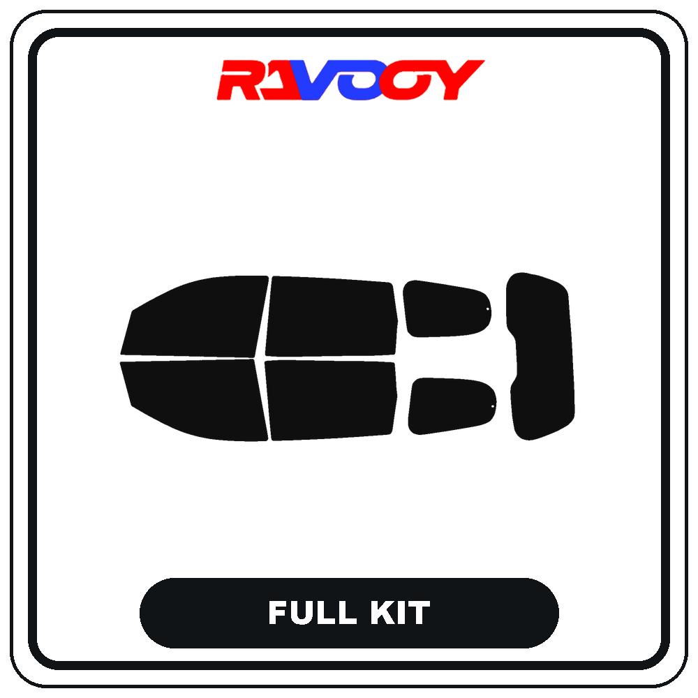 For Dacia Lodgy Base 2012- RAVOOY Pre-Cut Window Tint Film Vehicle-Specific Full Kit Front & Rear Windows Precision-Cut