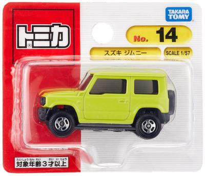 TAKARA TOMY Tomica 14 Миниатюрная модель автомобиля Suzuki Jimny Игрушка для детей от 3 лет Нет. (Блистерная упаковка)