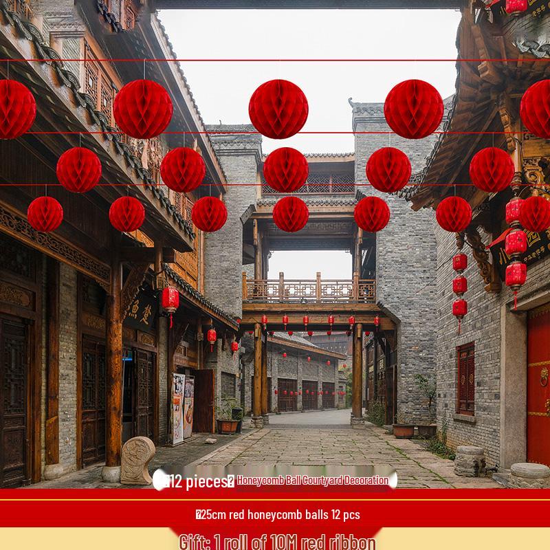 Outdoor Wedding Decor: Pull Flowers, Wave Flags, Ribbons, and Banners for Stairs and Yard