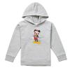 Childrens/Kids Mickey Mouse Christmas Lights Heather Hoodie