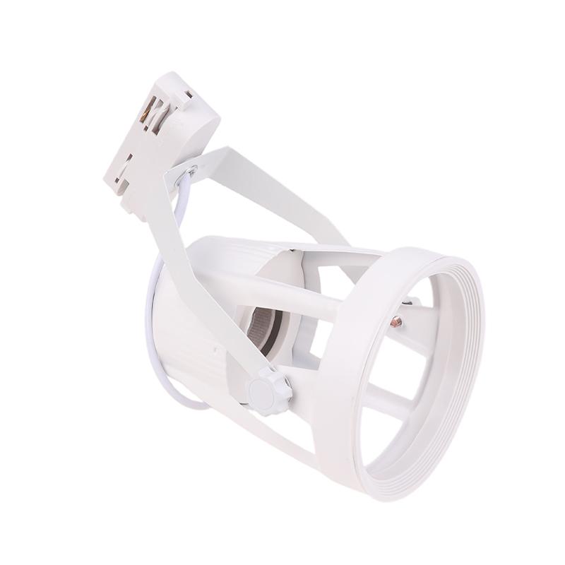 Светодиодный цоколь E27 Par30 для трековой системы 2/3 провода Держатель для потолочных светильников Магазин одежды Гостиная Коммерческое использование