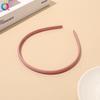 Non-slip Toothed Headband Pressure Hair Bangs Broken Hair Headband Simple Black Brown Face Hair Accessories for Women
