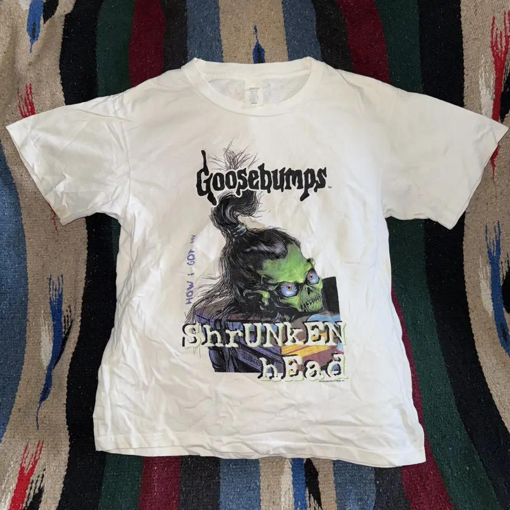 Vintage Goosebumps 90s T-Shirt Horror Graphic Classic Book Tee S-5XL