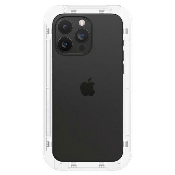 Szkło hartowane do iPhone 15 Pro Max Spigen EZ FIT Czarne