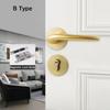 Competitive Price Privacy Door Knob Lock Easy Install  Lever Door Lock Handles Set Replacement Kit With All Screws Installation