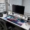 Large Red Sports Car Gaming Mouse Pad Non-slip Sewn Edge Home Office and Work Desktop Accessories Gaming Gamer Computer Desk Pad