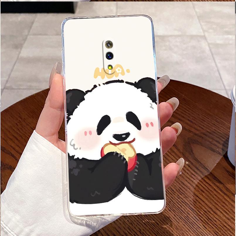 Чехол для OPPO K3 / Realme X RMX1901 RMX1903 Прозрачный Роскошный Милый Сердечко Кролик Забавный Чехол для Телефона Мягкий Силикон ТПУ Задняя Крышка