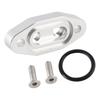 Переходная пластина для линии подачи масла Twin Turbo Dual 1/8" NPT для LS1 LSX LS3 LS2 LQ4