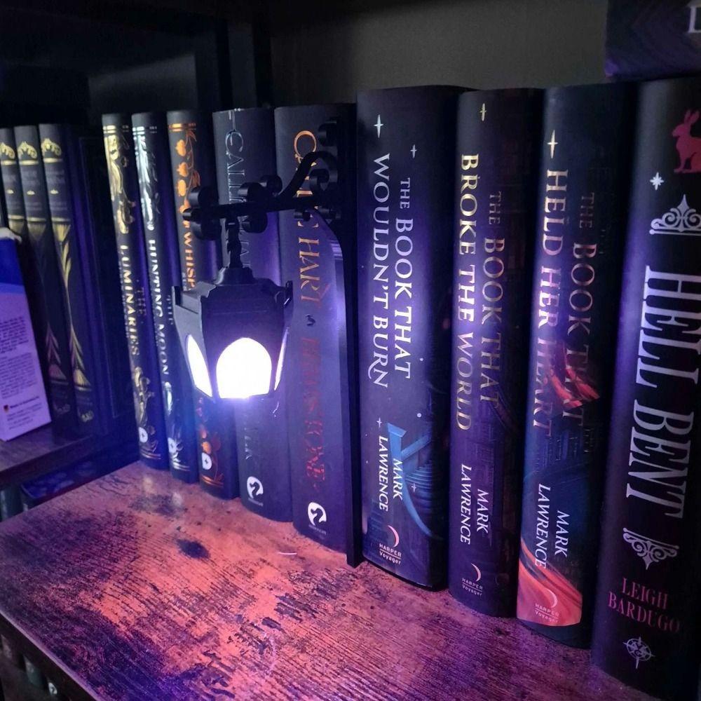 Led Light Bookshelf Lamp Decorative Design Lantern Light Night Lamp Indoor Lighting