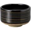 Matcha X Black Glaze with Mino Made In Japan Ale-net Bowl, 11.4 H7cm, Gold, Ware,