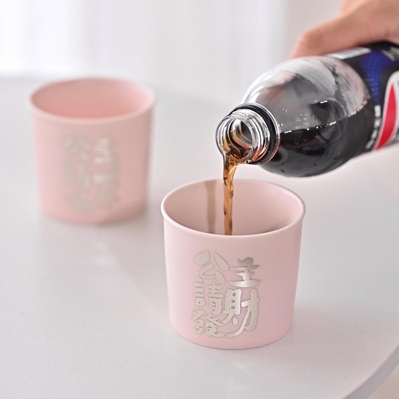 Guochao Державная чашка Чашка Coca-Cola Милая кофейная чашка Розовая парная чашка Каллиграфия Обводка Серебряная мастер-чашка Чайная чашка