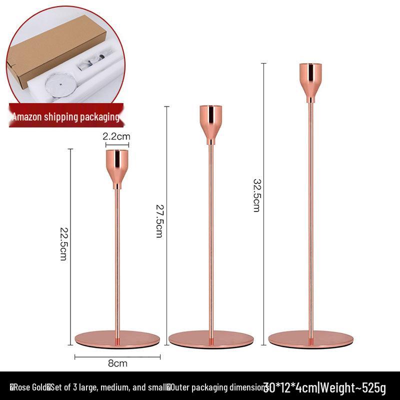 Скандинавская свеча для ароматерапии в стиле легкой роскоши с золотым подсвечником - Идеально для романтических ужинов и элегантного декора стола