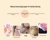 Khaki Cat Thickened Facial Tissues: Original Wood Pulp, Large Pack, Household & Toilet Use, Wet-Friendly Value Napkins
