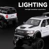 1/24 Сплав Литой Под Давлением Модель Грузовика Dodge Mammoth Симуляция Звука и Света Детская Игрушечная Машинка Подарок на День Рождения Мальчика Коллекция Украшений