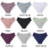 3Pcs/set  Cotton Patchwork Lace Panties Women Comfortable Briefs S-2XL Ladies Low-Rise Underwear Soft Underpants Lingerie