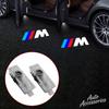 LED Car Door Welcome Lamp For BMW M Performance E46 E90 E60 F20 X1 F10 F30 Atmosphere Light Ghost Shadow Projector Light Sticker NI2