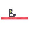 Combination Square High Accuracy Adjustable Sliding Ruler Woodworking 90 45 Degree Protractor Level