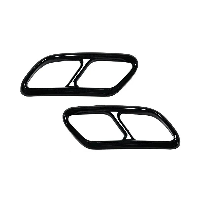 Накладка на модифицированную выхлопную трубу для Volvo V90 S90 S60 V60, рамка для выхлопных труб, автомобильные аксессуары