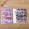 Наклейки Sanrio Labubu - Милые мультяшные граффити и раскраски для украшения журналов.
