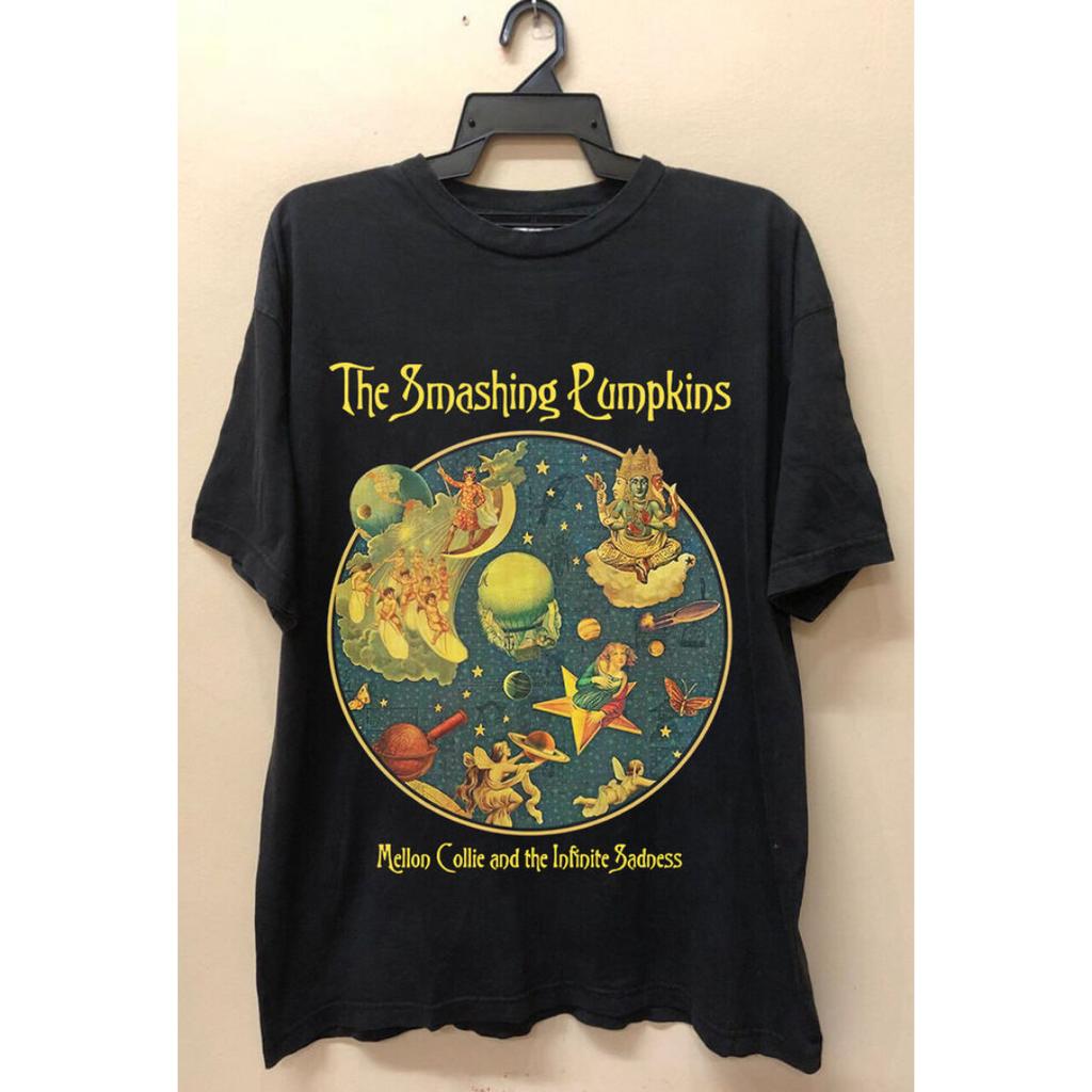 Винтажная футболка The Smashing Pumpkins с логотипом тура 1996 года