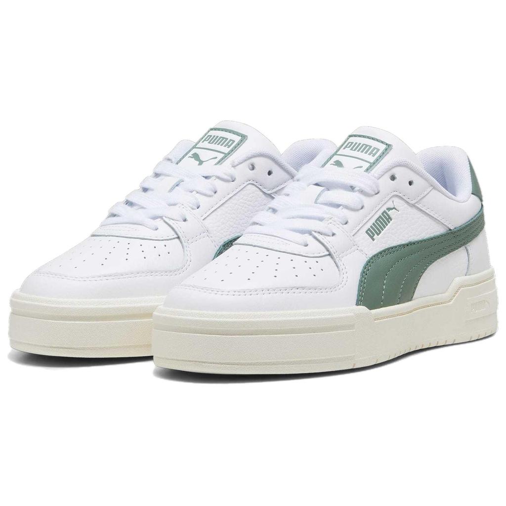 PUMA Ca Pro Classic Abrasion Resistant Breathable Low top Skateboard Shoes Unisex White Green 380190-40