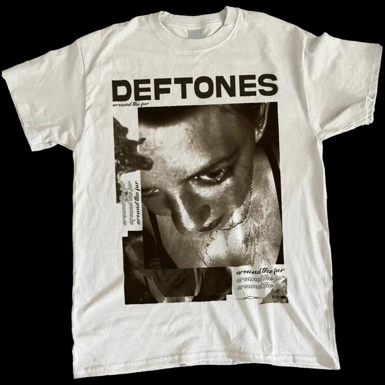New Deftones Around The Fur T-Shirt Tee Full Size S to 5XL,white color Unisex T-Shirt