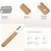 Durable Wooden Handle Pet Comb Practical Dog Hair Shedding Removal Grooming Accessory