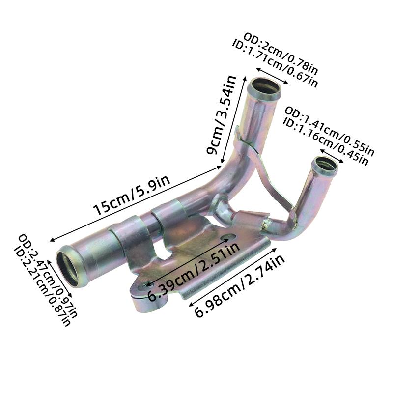 Трубка охлаждения двигателя, нагреватель цилиндра, соединитель SH20-15-290A для Mazda 3 BM BN Mazda 6 GJ GL CX-5 KE KF 2.2L 2012-2019