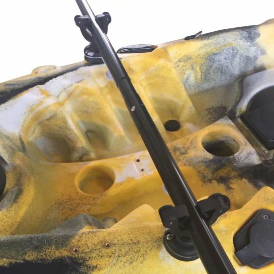 Kayak Paddle Rack Durable Black Mini Kayak Paddle Mount Canoe Boat Paddle Board Rack Base Kayak Paddle Rack Kayak Supplies