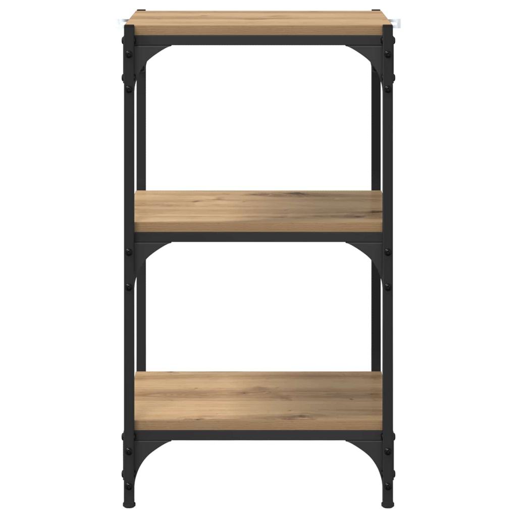 Artisan Oak Bookshelf 40 x 33 x 70.5 cm Engineered Wood