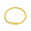 Vietnamese Gold Sand Bracelet Koi Buckle Plain Chain for Girls Chinese Retro Long-lasting Color Versatile