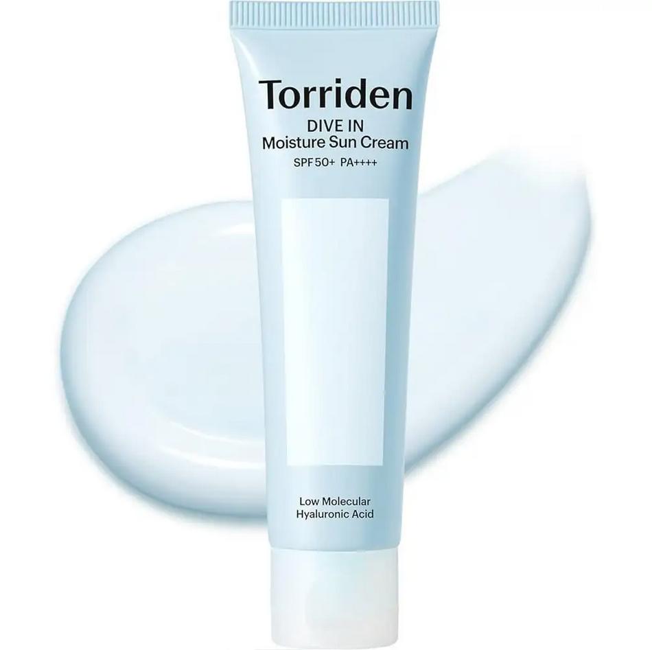 TORRIDEN Солнцезащитный крем Dive-In Moisture SPF50+ PA++++ / Увлажняющий, Корейская косметика, K-beauty