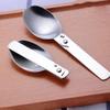 Kitchen Tool Hiking Cream Dessert Spoon Outdoor Tableware Soup Spoon Folding Spoon Travel Tableware